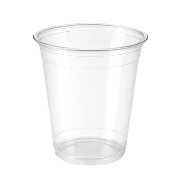12 98MM PET Cup White Background