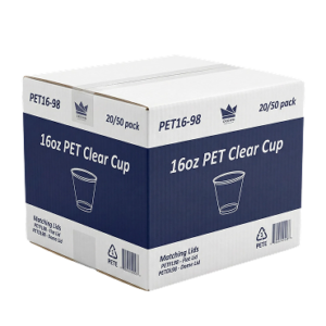 16oz PET Carton