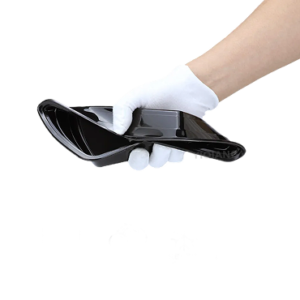 16oz Rectangular Black Container 2