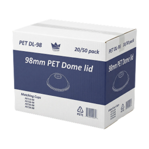 98mm PET Dome Lid