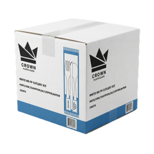 Black HW Cutlery Kit Carton