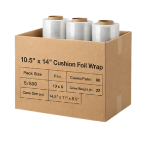 Cushion Foil Wrap Product With Box