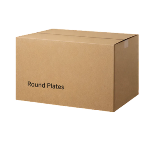Round plates With Box