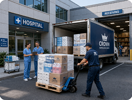 Img crown home our customers Hospitals